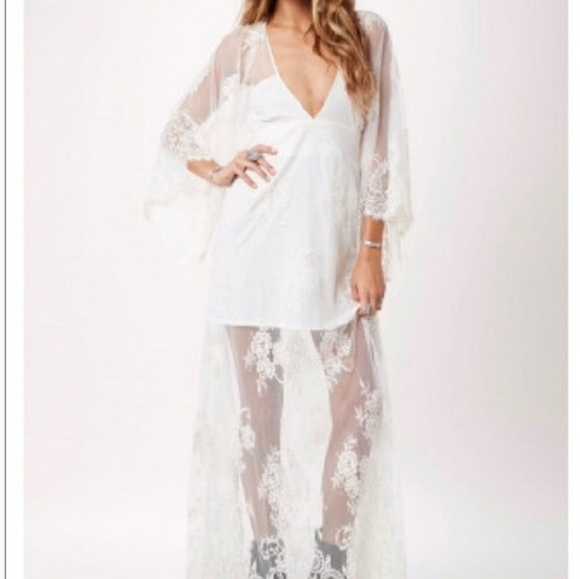 Jen's Pirate Booty Dresses & Skirts - Jen's Pirate Booty Ethereal Lace Maxi Bridal Gown